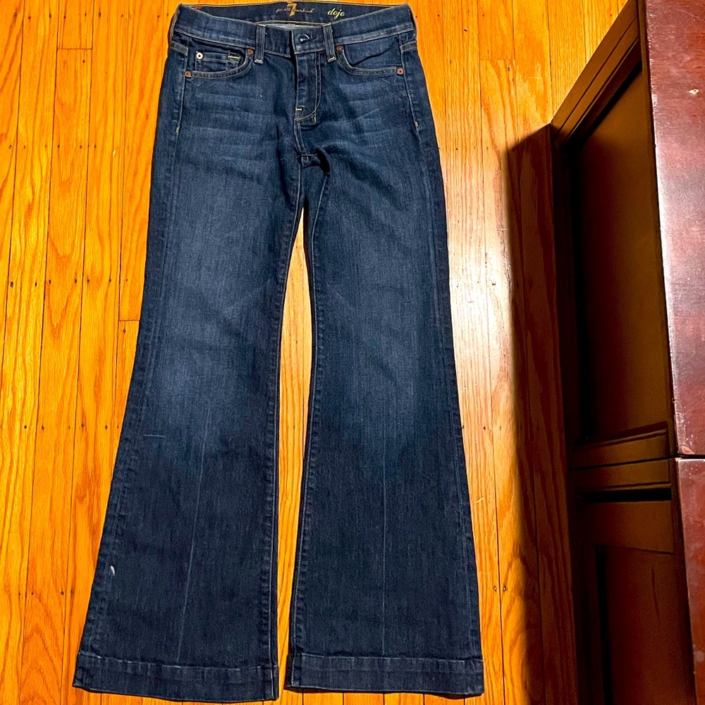 “Vintage” 7 For All Mankind Dojo Ultra Flare Jeans